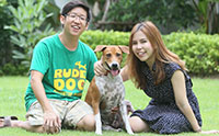 แฮปปี้ หมาพิการใจสู้กับชีวิตใหม่ในบ้านที่อบอุ่น